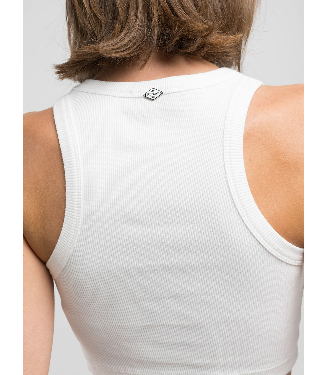 コットンスキニーフィットベストトップ 詳細画像 ナチュラルホワイト 7